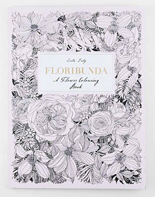 Floribunda: A Flower Coloring Book
