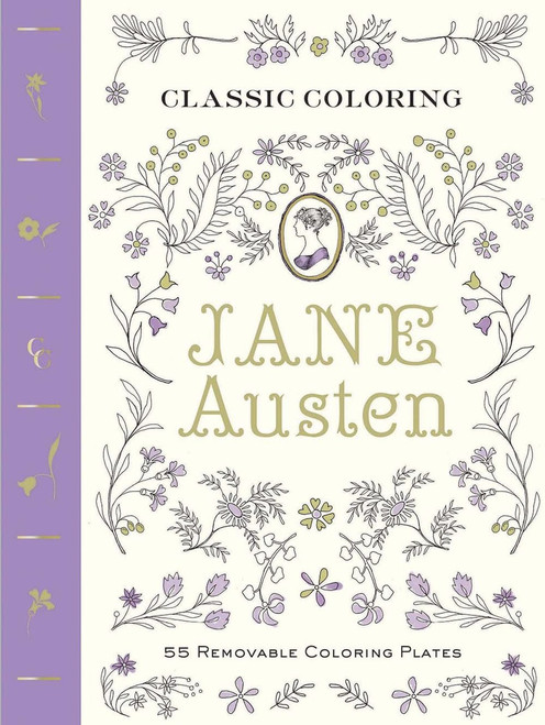 Classic Coloring: Jane Austen: 55 Removable Coloring Plates