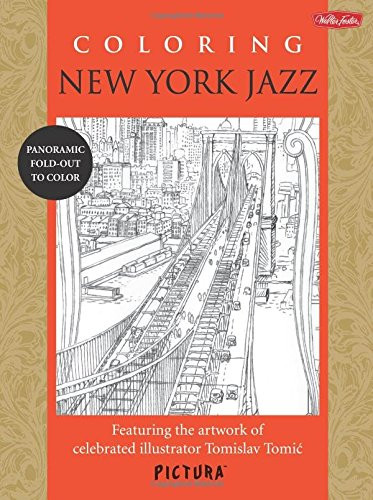 Coloring New York Jazz: Featuring the Artwork of Celebrated