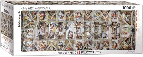 Sistine Chapel Pano 1000pc Puzzle