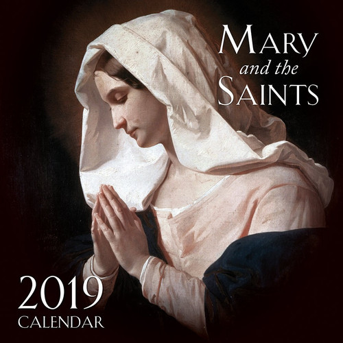 2019 Mary and the Saints Wall Calendar