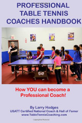 Professional Table Tennis Coaches Handbook Book Ping Pong Depot Table Tennis Equipment