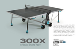 Cornilleau Sport 300X Crossover Indoor/Outdoor Table - FREE Ship & Net (Canada Only) 1