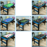 Double Queen 48 inch 10-in-1 Multi-Game Table 2