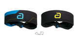 Andro Pro blue/black/yellow Headband 2