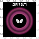 Butterfly Super Anti Rubber (Anti-Spin) - 1.9mm black
