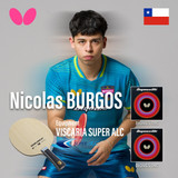 Butterfly Pro Line Racket Viscaria Super ALC + Dignics 09C + Dignics 09C