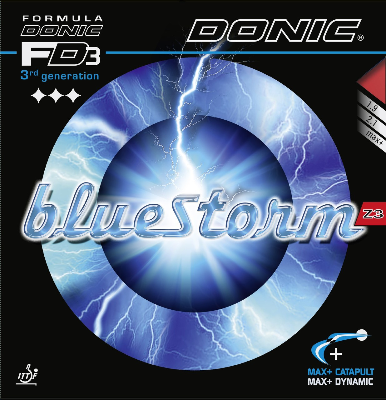 Donic Bluestorm Z3 Rubber - Ping-Pong Depot