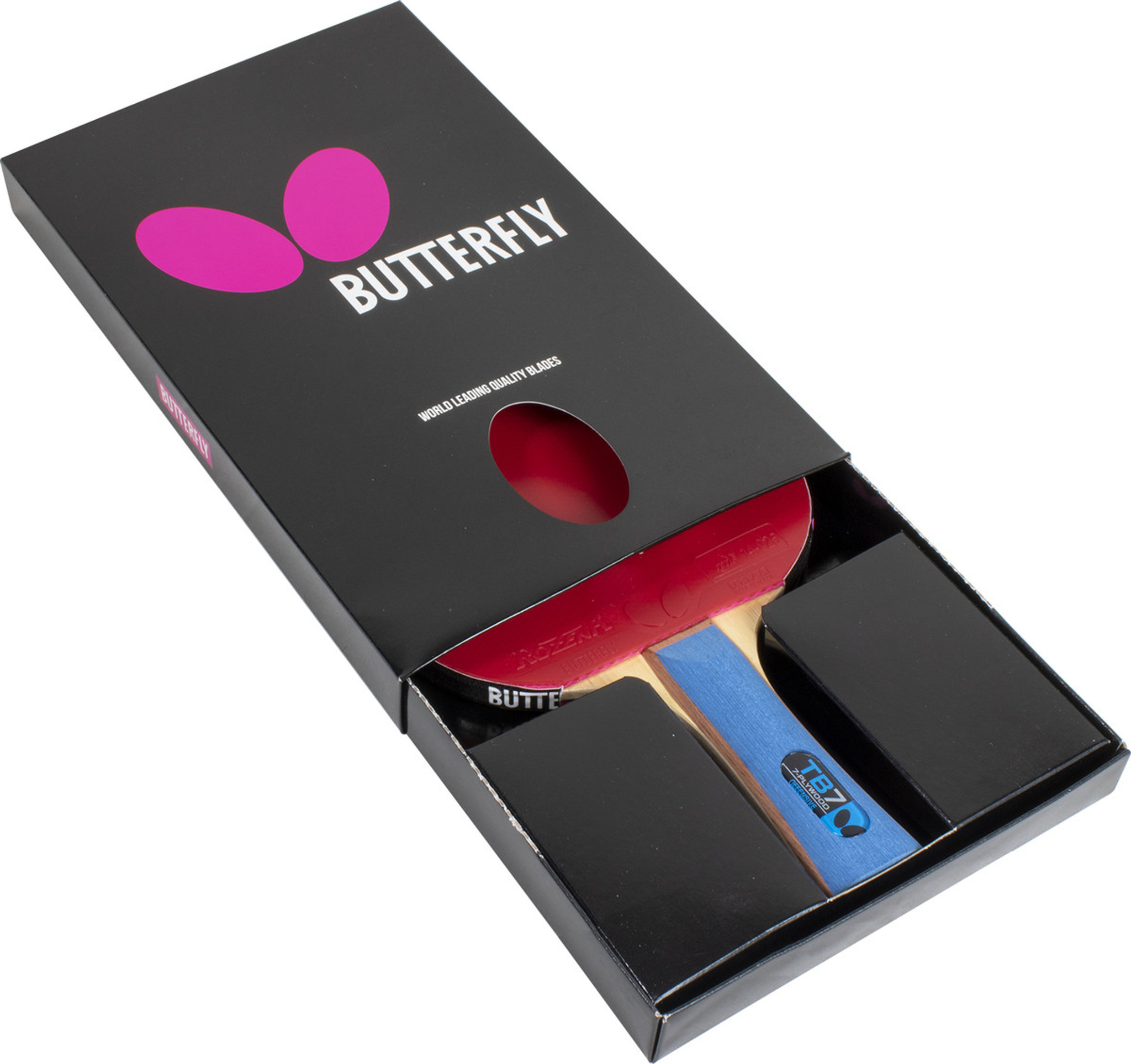 卓球 BUTTERFLY - DYNA SEVEN F:Q4 B:ROZENA Butterfly Rozena - Megaspin