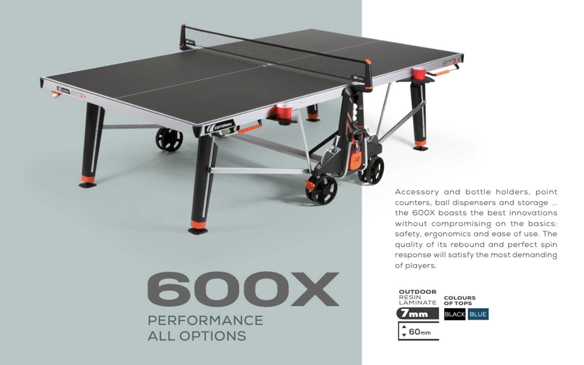 600X Outdoor Ping Pong Table / Cornilleau