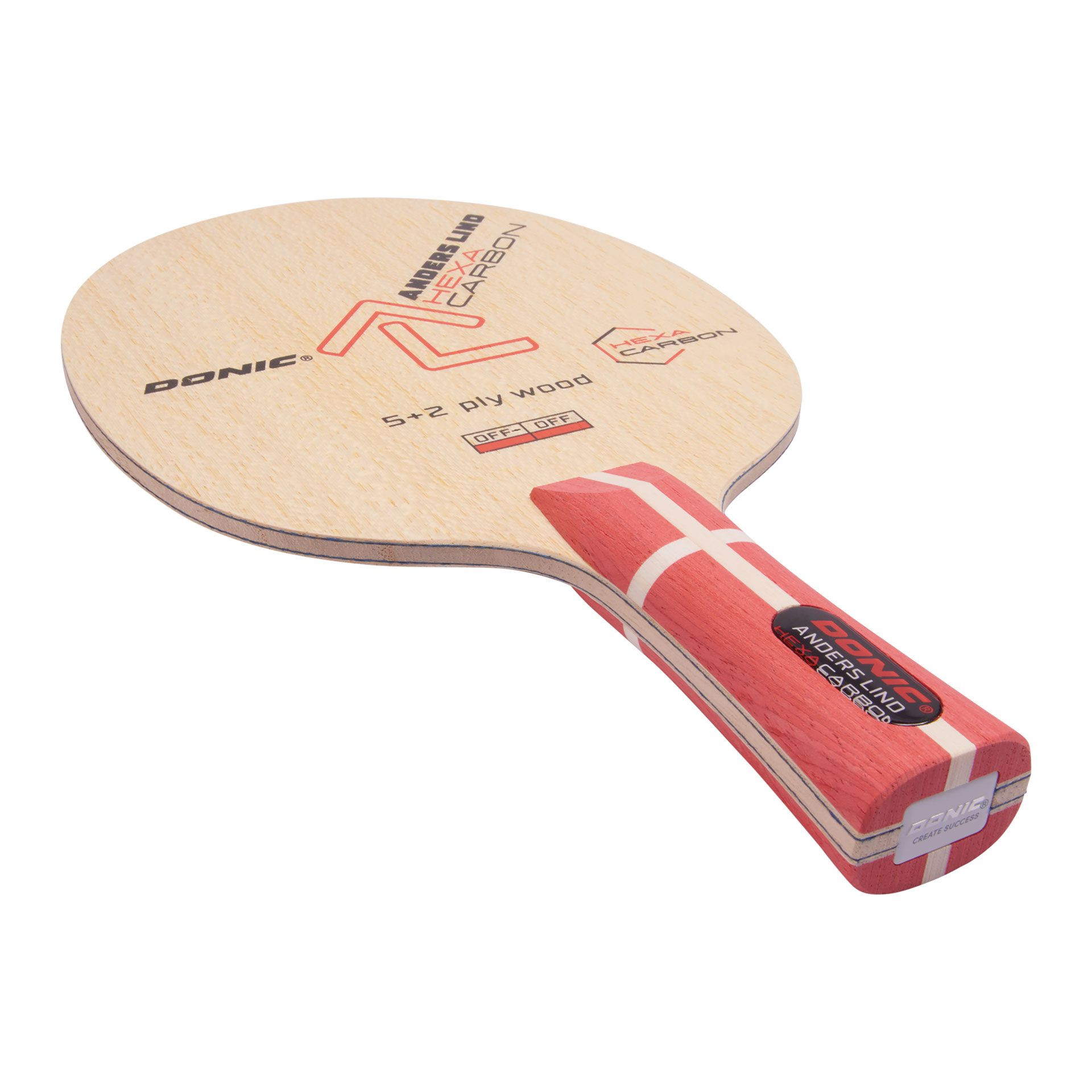 Donic Anders Lind Hexa Carbon FL blade - Ping-Pong Depot