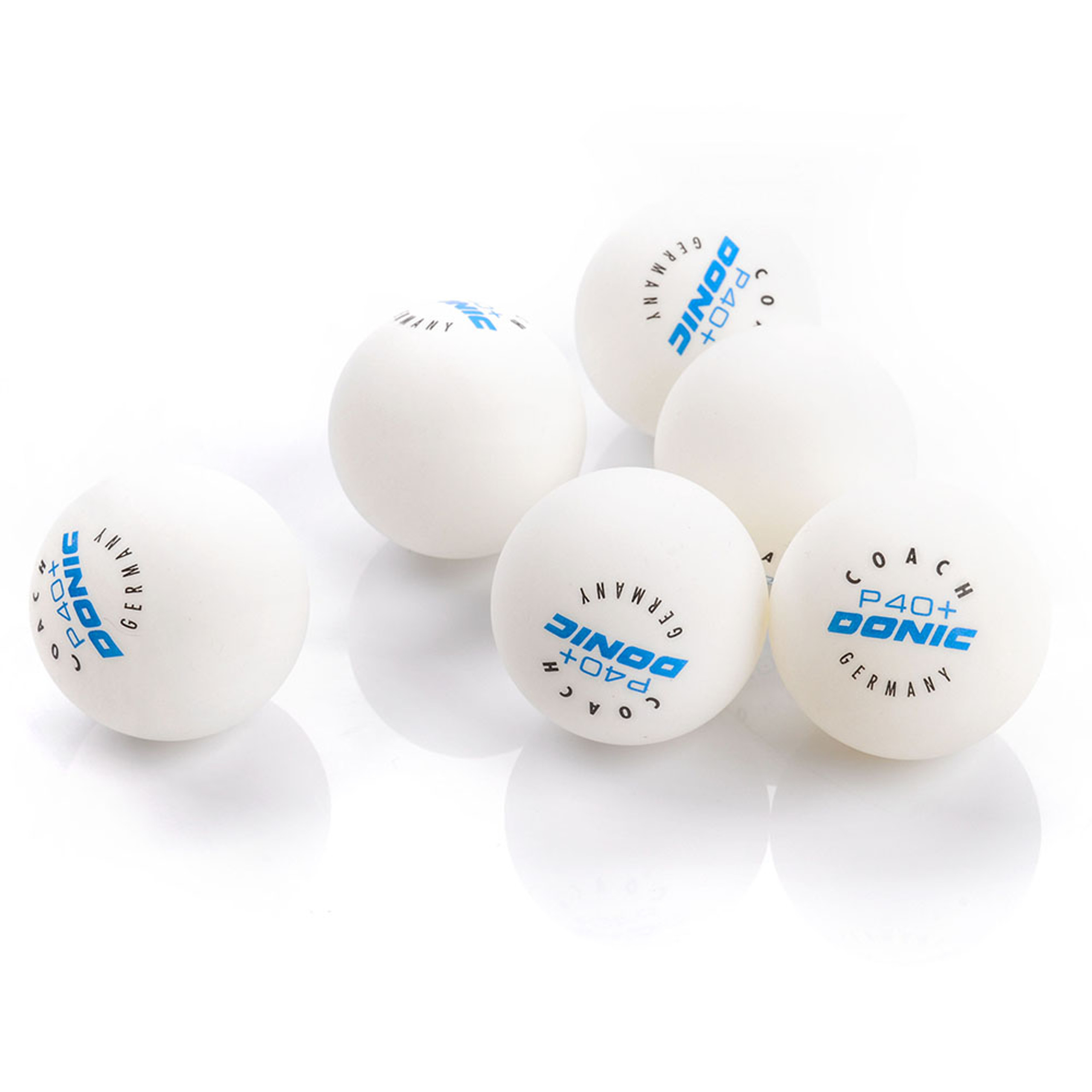 Donic P40+ Poly 3* White (120) ABS Balls - Ping-Pong Depot