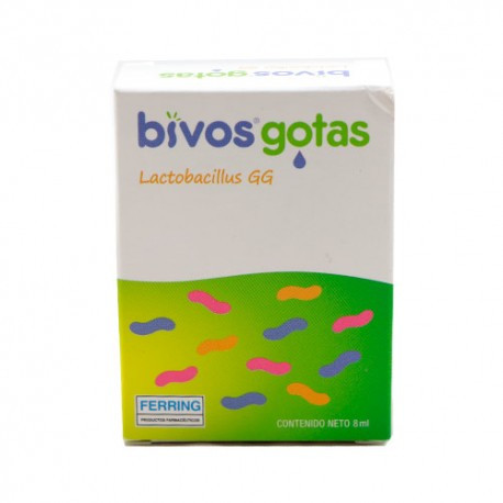 Bivos gotas lactobacillus gg 8 mL