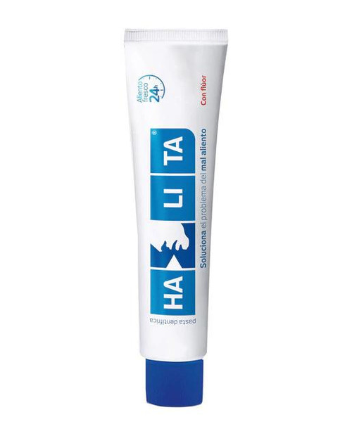 Halita pasta con flúor