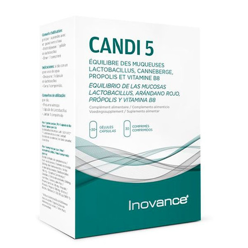INOVANCE CANDI 5 30+30 CÁPSULAS