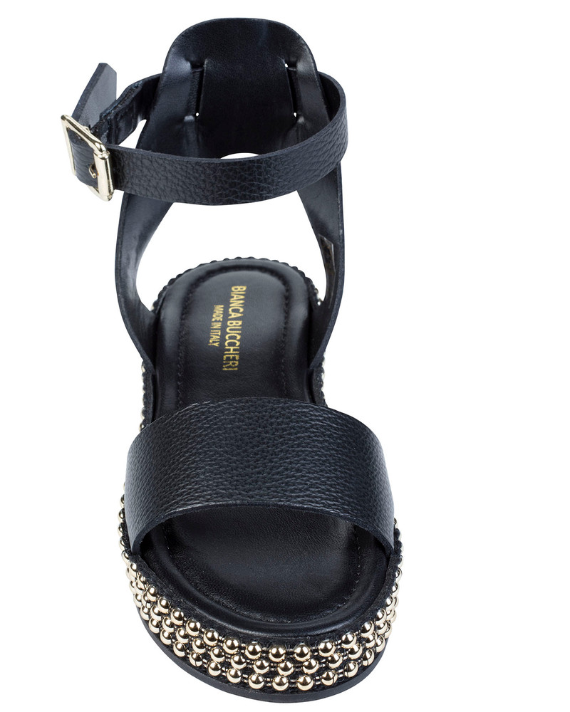 Bianca Buccheri Elsa Sandal Black - Dolci Firme