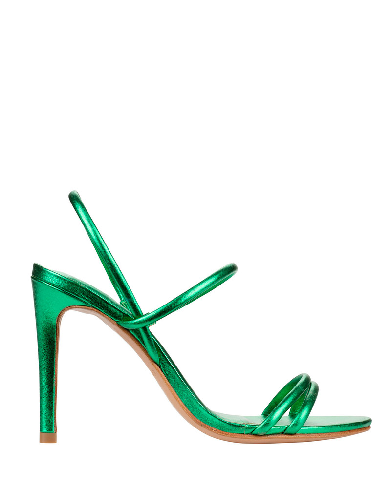 Emerald Green Camellia Shoes by Loeffler Randall - T H E W H I T E & G O L D