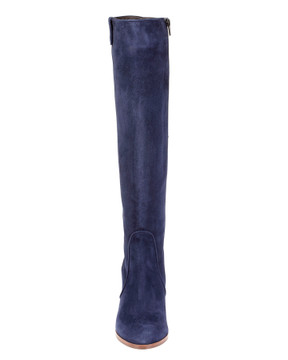 Bianca Buccheri Eleonora Navy Suede Boots