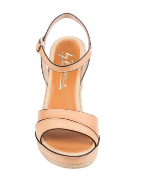 By Bianca Mallorca Wedge Beige