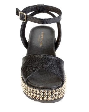 Bianca Buccheri Tropea Black Sandals