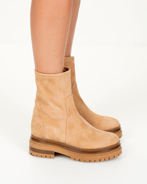 Bianca Buccheri Vallea Camel Ankle Boot