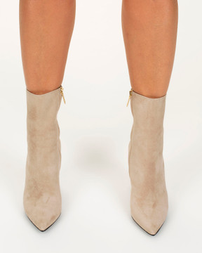 Bianca Buccheri Natala Cream Ankle Boot