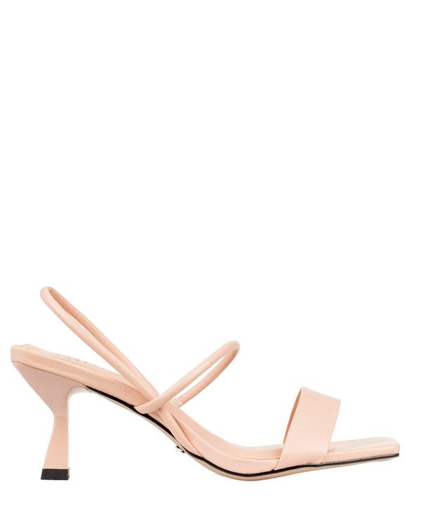 Dolci Firme Puglia Nude Leather Heel