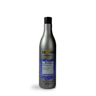 Alfaparf Shampoo Yellow Silver Açaí Rose of Jericho For Cool Blonds Hair Care 500ml/16.9fl.oz