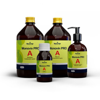 Kit Mono Hair Accelerated Growth Pro A Fortalecedor Capilar Hair Care 4 Units