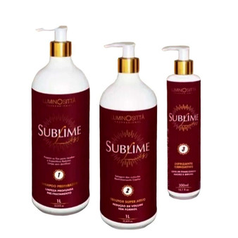 Luminosittá Sublime Liss Progressive 3 Steps - Formaldehyde Free