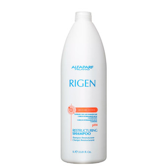 Alfaparf Rigen Shampoo Restructuring Antiquebra Strong Hair Restore System pH4 1L/33.81 fl.oz