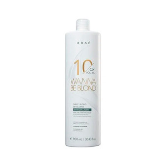 Braée Wanna Be Blond 3% Professional 10 Volume Oxygenated Water Collagens and Nutritive Oils 900ml/30.43 fl.oz