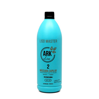 Ark Line Liso Master Professional Hair Mask Smoothing System Step 2 pH 3.8 Keratin 1L/35.2 fl.oz