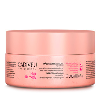 Cadiveu Hair Remedy Repairing Mask for Damaged Hair Máscara 200ml/6.8 fl.oz