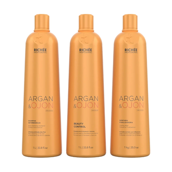 Kit Richée Progressive Argan and Ojon 3x1L/3x33.8 fl.oz