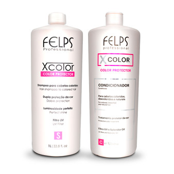 Felps Kit XColor Shampoo and Conditioner Color Protector Colored Hair