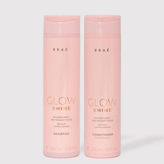 Braé Glow Shine Kit - Shampoo and Conditioner 2x/8.45fl.oz