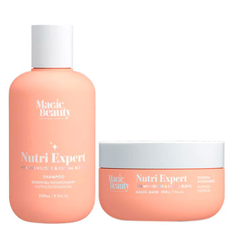 Magic Beauty Nutri Expert Shampoo and Nourishing Mask Kit - 2 Products