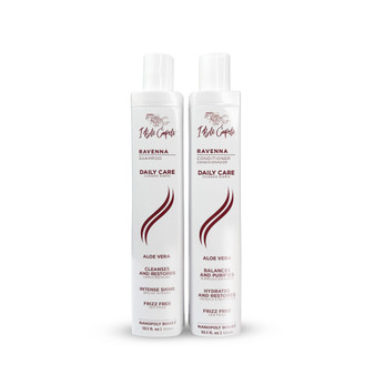 Kit I Belli Capelli Ravenna Daily Care with Aloe Vera – Shampoo + Conditioner 2x300ml/2x10.1 fl oz Kit I Belli Capelli Ravenna Daily Care with Aloe Vera – Shampoo + Conditioner 2x300ml/2x10.1 fl oz