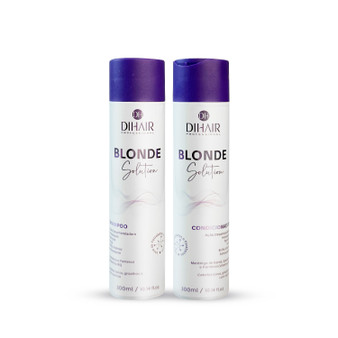 Dihair Professional Blonde Solution Kit – Shampoo and Conditioner 2x10.1 fl oz