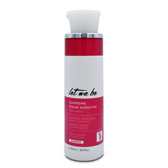 Let Me Be Shampoo Deep Supreme Liss Control Deep Cleansing Shampoo Step 1 - 500ml/16.9fl.oz