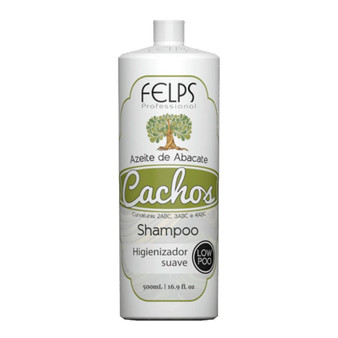 Felps Curls Avocado Oil Low Poo Shampoo 2ABC - 4ABC 500ml/16.9fl.oz