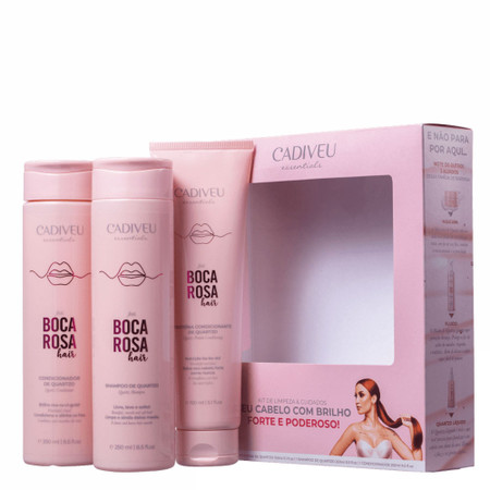Cadiveu feat Boca Rosa Kit Shampoo, Conditioner and Protein Conditioner Cadiveu feat Boca Rosa Kit Shampoo, Conditioner and Protein Conditioner