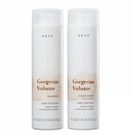 Braé Gorgeous Volume Fuller Than Ever Shampoo and Conditioner Kit 2x250ml/2x8.33fl.oz