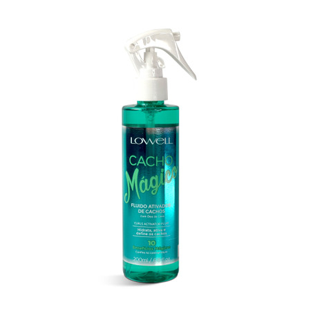 Cacho Magico Lowell Fluid Activator Curls Hydrata 200ml/6.76fl.oz Cacho Magico Lowell Fluid Activator Curls Hydrata 200ml/6.76fl.oz