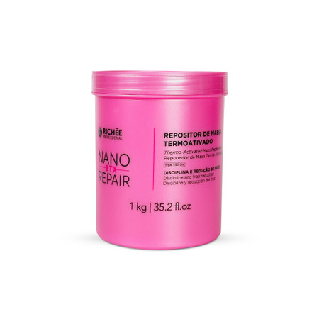 Richée Nanobtx Repair Mass 1Kg - Deep Hair Repair Treatment and Frizz Control| Richée Nanobtx Repair Mass 1Kg - Deep Hair Repair Treatment and Frizz Control|