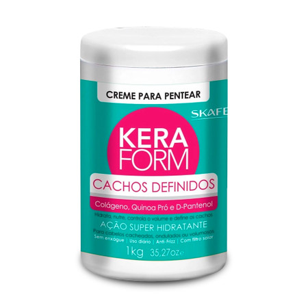 Skafe Keraform Defined Curls Combing Cream Cachos Definidos 1kg/35.2 oz