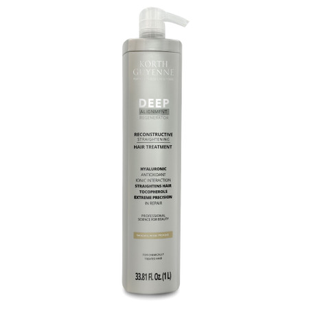 Korth Guyenne Deep Alignment Regenerator System Smoothing Hair Treatment 1L/33.81 fl.oz Korth Guyenne Deep Alignment Regenerator System Smoothing Hair Treatment 1L/33.81 fl.oz