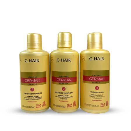 G.Hair Progressive Alemã German Original Formula 3x300ml/10,14fl.oz