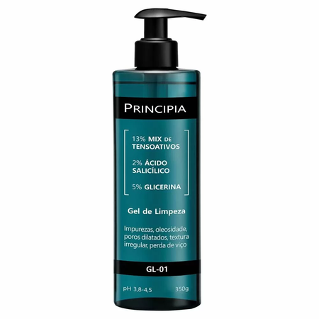 Principia Facial Cleansing Gel Salicylic Acid + Glycerin 350g/12.34oz Principia Facial Cleansing Gel Salicylic Acid + Glycerin 350g/12.34oz